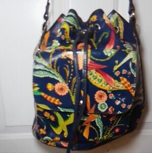 Floral Patterned Backpack